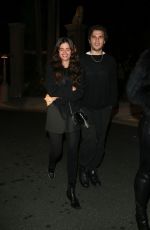 SARA SAMPAIO Arrives at Leonardo Dicaprio