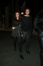 SARA SAMPAIO Arrives at Leonardo Dicaprio