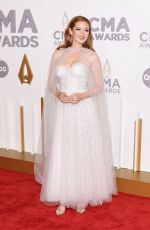 SARAH DREW at 56th Annual CMA Awards at Bridgestone Arena in Nashville 11/09/2022