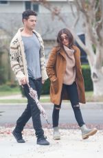 SARAH HYLAND and Wells Adams Out on Election Day in Los Angeles 11/08/2022