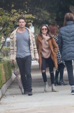 SARAH HYLAND and Wells Adams Out on Election Day in Los Angeles 11/08/2022