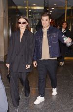 SARAH HYLAND Leaves NBC Studios in New York 11/23/2022