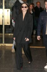 SARAH HYLAND Leaves NBC Studios in New York 11/23/2022