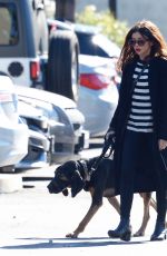 SARAH HYLAND Out with Her Dog in Calabasas 11/10/2022
