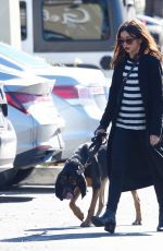 SARAH HYLAND Takes Her Dog to Vet in Los Angeles 11/10/2022