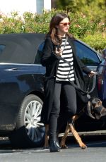 SARAH HYLAND Takes Her Dog to Vet in Los Angeles 11/10/2022