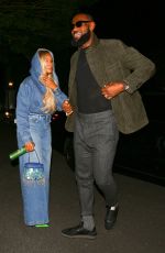 SAVANNAH JAMES Leaves Leonardo DiCaprio’s 48th Birthday Party in Beverly Hills 11/12/2022