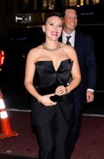SCARLETT JOHANSSON Arrives at a Private David Yurman Event in New York 11/02/2022