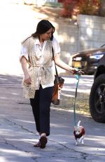 SCOUT WILLIS Out with Her Dog in Los Angeles 11/19/2022