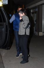 SELENA GOMEZ Leaves Electric Lady Studio in New York 11/29/2022