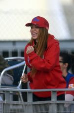 SHAKIRA at Her Son Baseball Game in Barcelona 11/12/2022