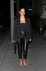 SHANINA SHAIK Arrives at Fleur Room Lounge in West Hollywood 11/26/2022