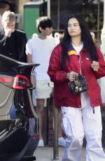 SHANINA SHAK Out for Lunch at The Ivy in Los Angeles 11/22/2022