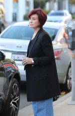 SHARON OSBOURNE Leaves Allure Hues in Beverly Hills 11/02/2022