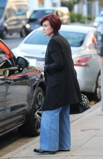 SHARON OSBOURNE Leaves Allure Hues in Beverly Hills 11/02/2022
