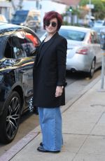 SHARON OSBOURNE Leaves Allure Hues in Beverly Hills 11/02/2022