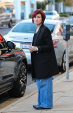 SHARON OSBOURNE Leaves Allure Hues in Beverly Hills 11/02/2022