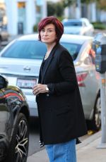 SHARON OSBOURNE Leaves Allure Hues in Beverly Hills 11/02/2022