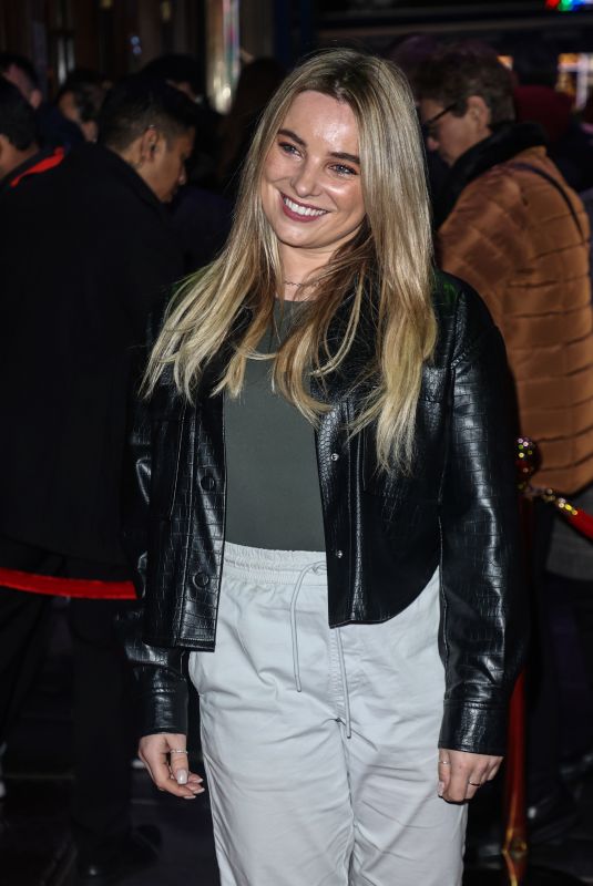 SIAN WELBY at Elf the Musical Opening Night at Dominion Theatre in London 11/24/2022