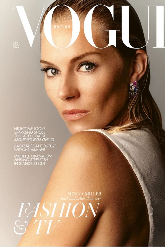 SIENNA MILLER for British Vogue, 2022
