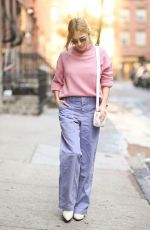 SIENNA MILLER Out in New York 11/01/2022