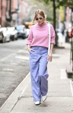 SIENNA MILLER Out in New York 11/01/2022