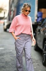SIENNA MILLER Out in New York 11/01/2022