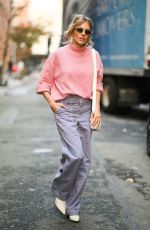 SIENNA MILLER Out in New York 11/01/2022