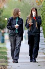 SIMI and KHADRA HAZE Out for Coffee at Alfred Coffee in West Hollywood 11/16/2022