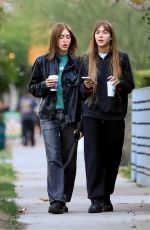 SIMI and KHADRA HAZE Out for Coffee at Alfred Coffee in West Hollywood 11/16/2022