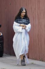 SOFIA CARSON on the Set of Netflix Thriller Carry On 10/25/2022