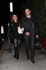 SOFIA VERGARA and Joe Manganiello Leaves Giorgio Baldi in Santa Monica 11/22/2022