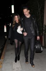 SOFIA VERGARA and Joe Manganiello Leaves Giorgio Baldi in Santa Monica 11/22/2022