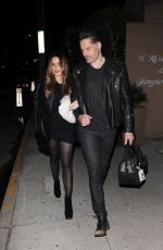 SOFIA VERGARA and Joe Manganiello Leaves Giorgio Baldi in Santa Monica 11/22/2022