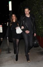 SOFIA VERGARA and Joe Manganiello Leaves Giorgio Baldi in Santa Monica 11/22/2022