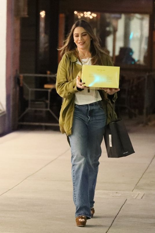 SOFIA VERGARA at Sweet Lady Jane Bakery in Beverly Hills 11/21/2022