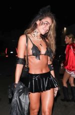 SOMMER RAY Arrives at Halloween Party at Delilah in West Hollywood 10/31/2022