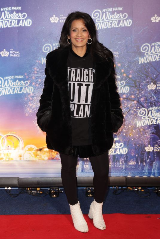 SONALI SHAH at Winter Wonderland Press Day in London 11/17/2022