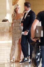SOPHIE MONK Arrives at Crown Towers for Ronald McDonald House Charities WA Gala Ball in Perth 11/12/2022