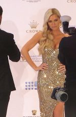 SOPHIE MONK Arrives at Crown Towers for Ronald McDonald House Charities WA Gala Ball in Perth 11/12/2022