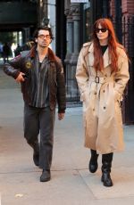 SOPHIE TURNER and Joe Jonas Out in New York 11/03/2022