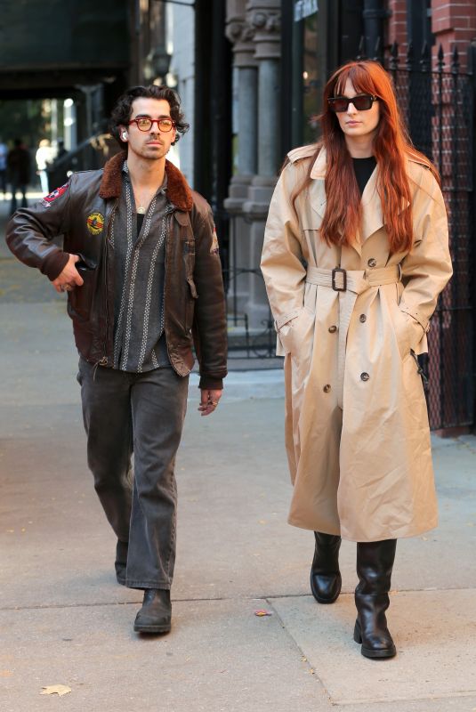 SOPHIE TURNER and Joe Jonas Out in New York 11/03/2022
