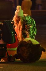 STACEY SOLOMON at Winter Wonderland Opening Night in London 11/17/2022