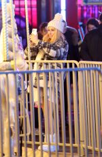 STACEY SOLOMON at Winter Wonderland Opening Night in London 11/17/2022