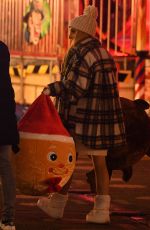 STACEY SOLOMON at Winter Wonderland Opening Night in London 11/17/2022