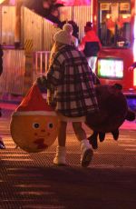 STACEY SOLOMON at Winter Wonderland Opening Night in London 11/17/2022