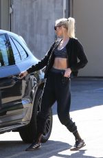 STELLA AMXWELL Leaves a Gym Session in West Hollywood 11/10/2022