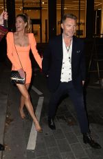 STORM KEATING Leaves Bacchanalia Grand Opening Party in London 11/17/2022