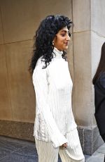 SUNITA MANI Leaves Today Show in New York 11/07/2022