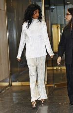 SUNITA MANI Leaves Today Show in New York 11/07/2022